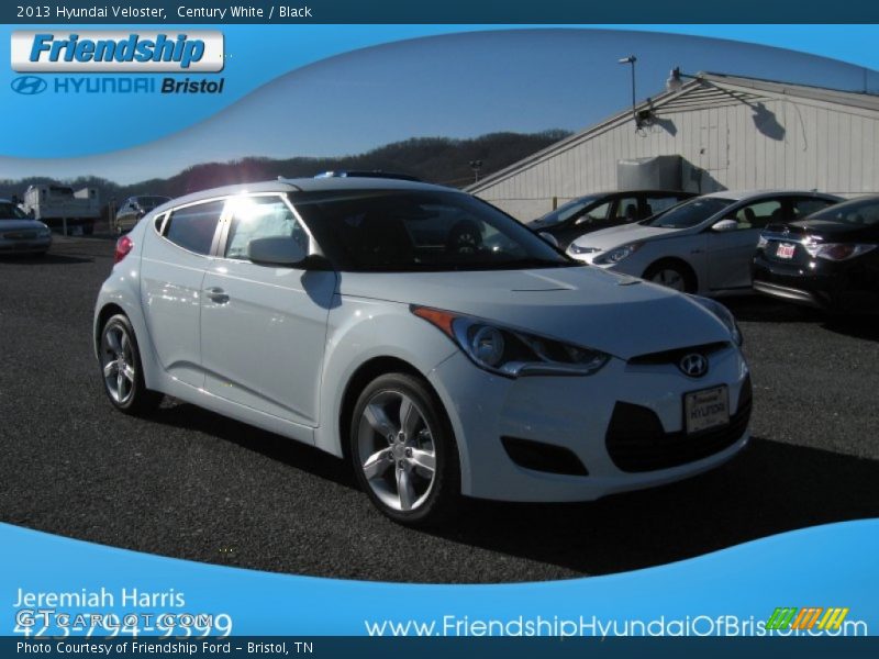 Century White / Black 2013 Hyundai Veloster