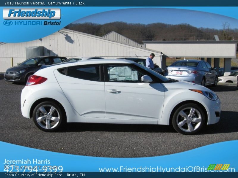 Century White / Black 2013 Hyundai Veloster