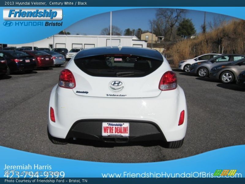 Century White / Black 2013 Hyundai Veloster