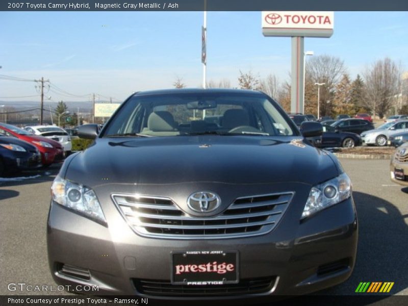 Magnetic Gray Metallic / Ash 2007 Toyota Camry Hybrid