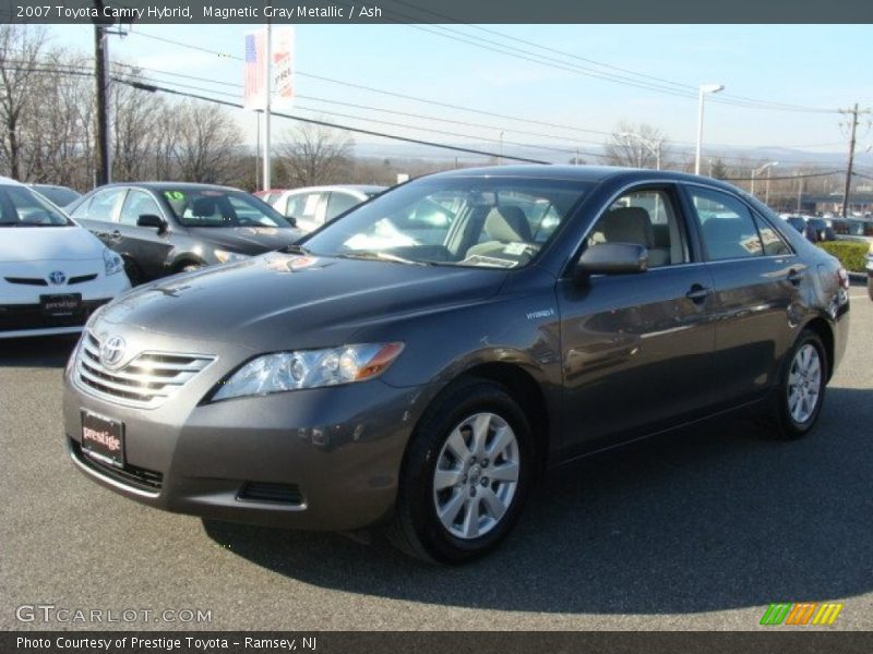 Magnetic Gray Metallic / Ash 2007 Toyota Camry Hybrid