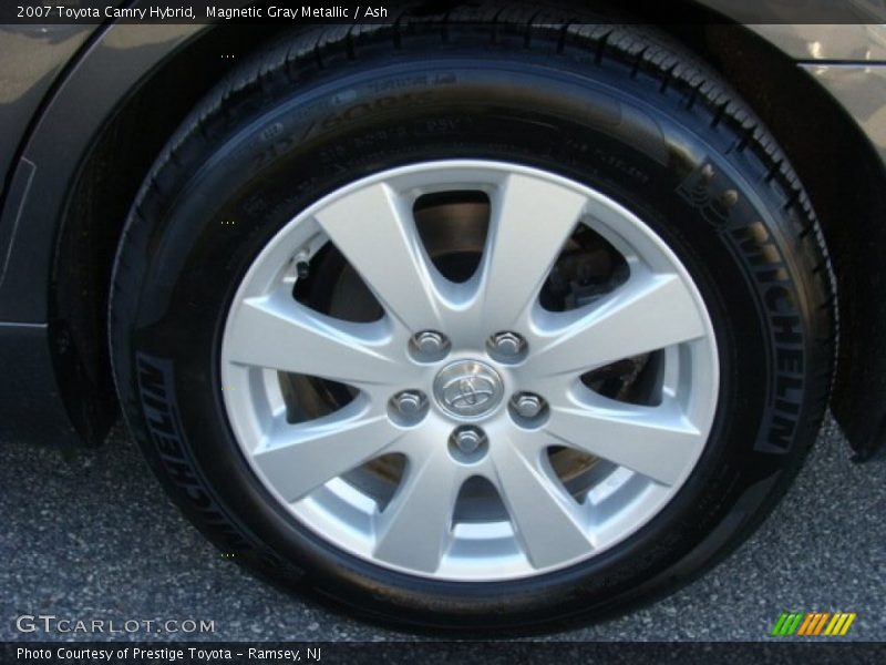 Magnetic Gray Metallic / Ash 2007 Toyota Camry Hybrid