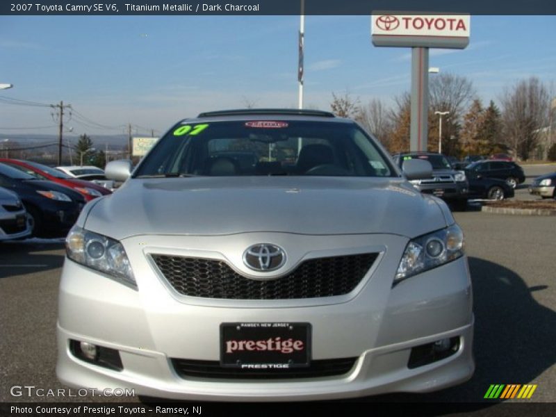 Titanium Metallic / Dark Charcoal 2007 Toyota Camry SE V6