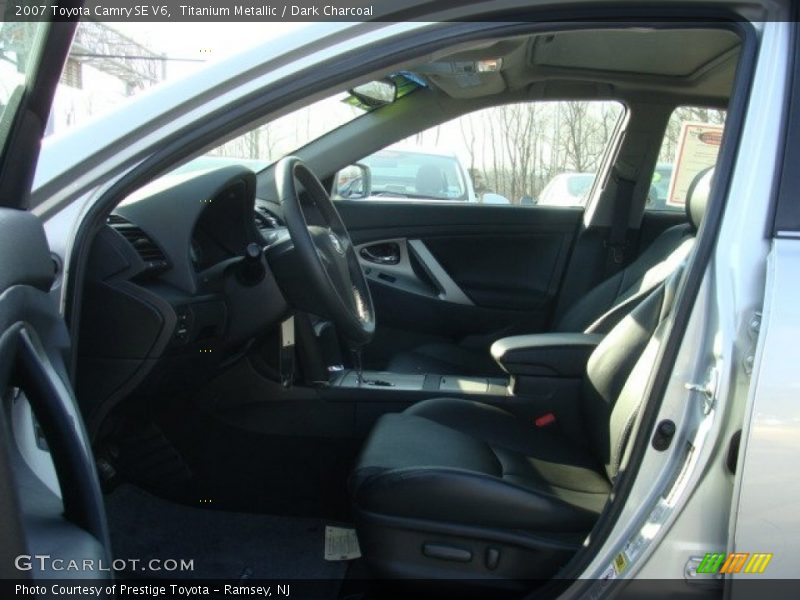 Titanium Metallic / Dark Charcoal 2007 Toyota Camry SE V6