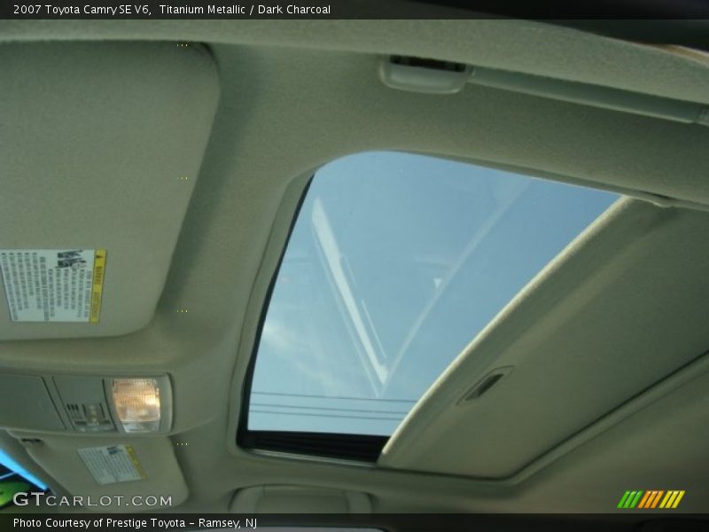 Titanium Metallic / Dark Charcoal 2007 Toyota Camry SE V6
