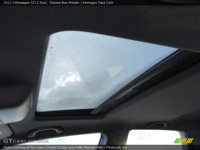 Sunroof of 2011 GTI 2 Door