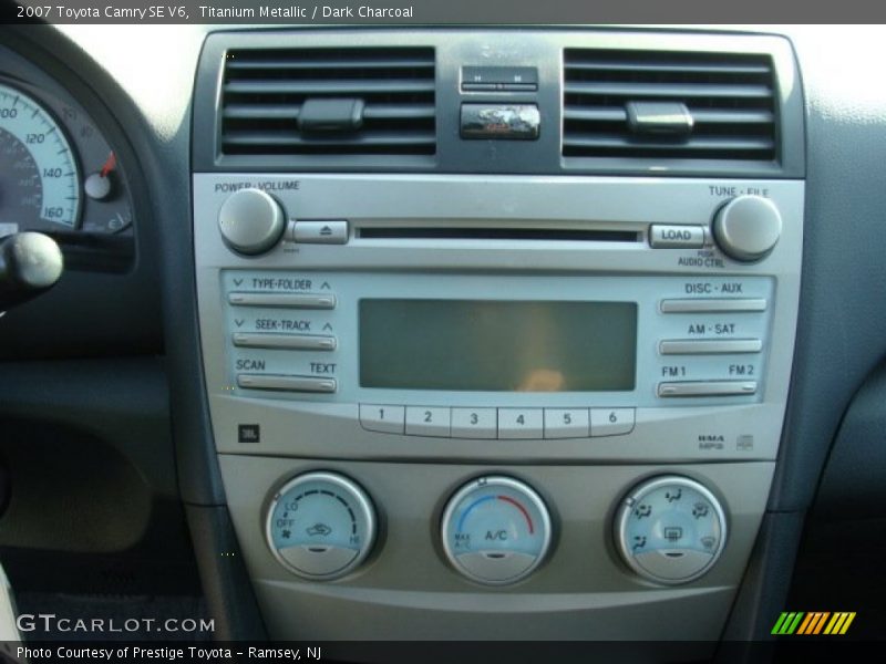 Titanium Metallic / Dark Charcoal 2007 Toyota Camry SE V6