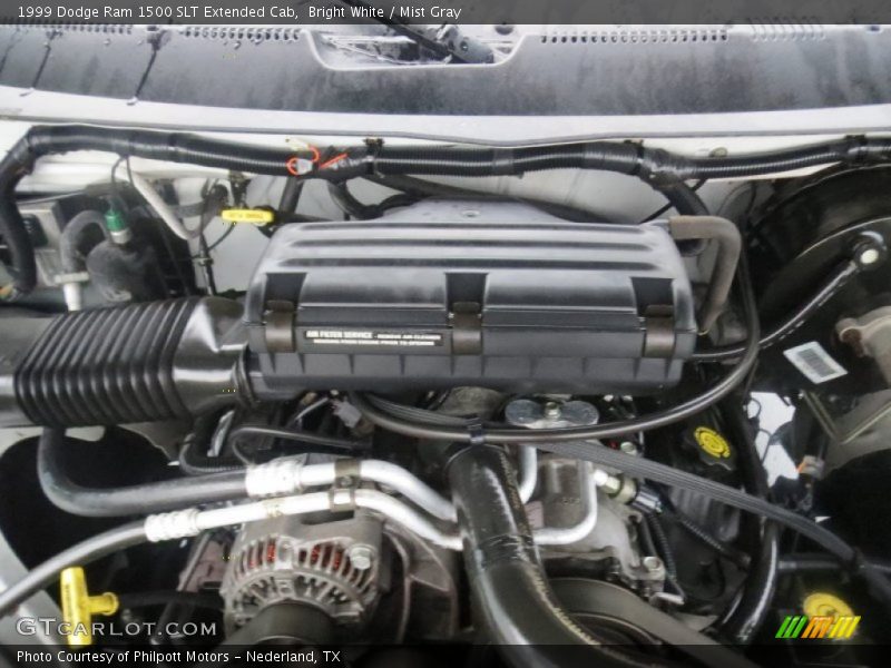  1999 Ram 1500 SLT Extended Cab Engine - 5.9 Liter OHV 16-Valve V8