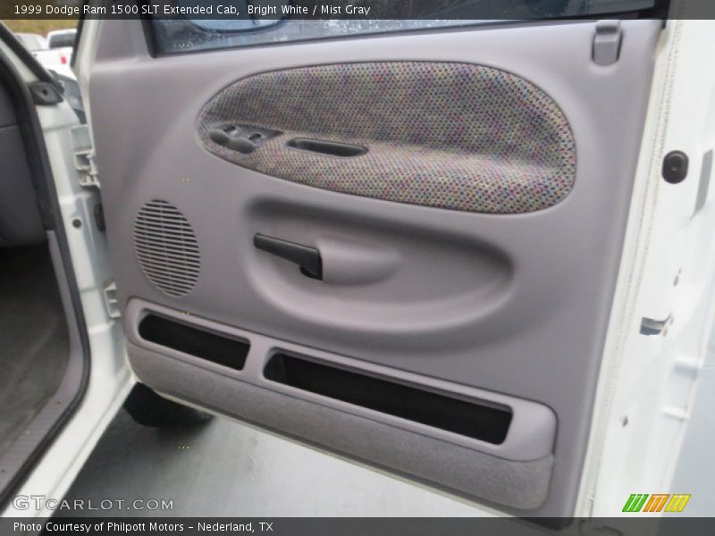 Bright White / Mist Gray 1999 Dodge Ram 1500 SLT Extended Cab