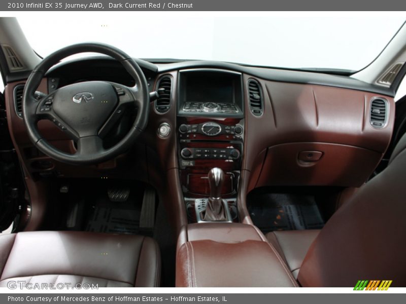 Dashboard of 2010 EX 35 Journey AWD