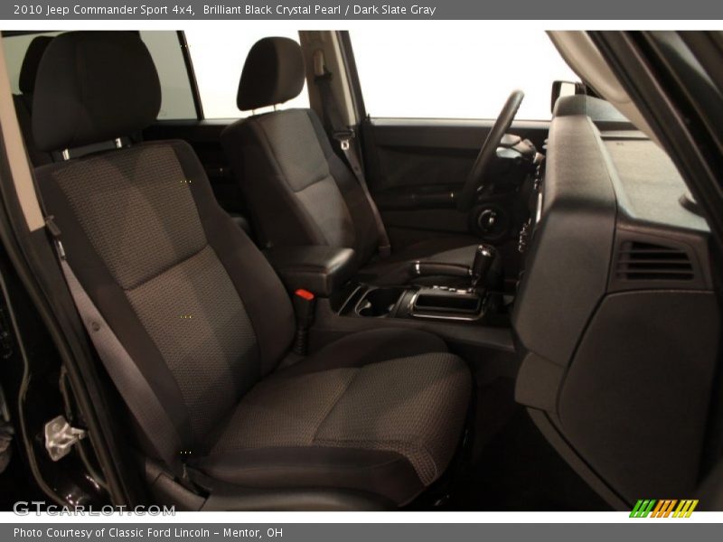Brilliant Black Crystal Pearl / Dark Slate Gray 2010 Jeep Commander Sport 4x4