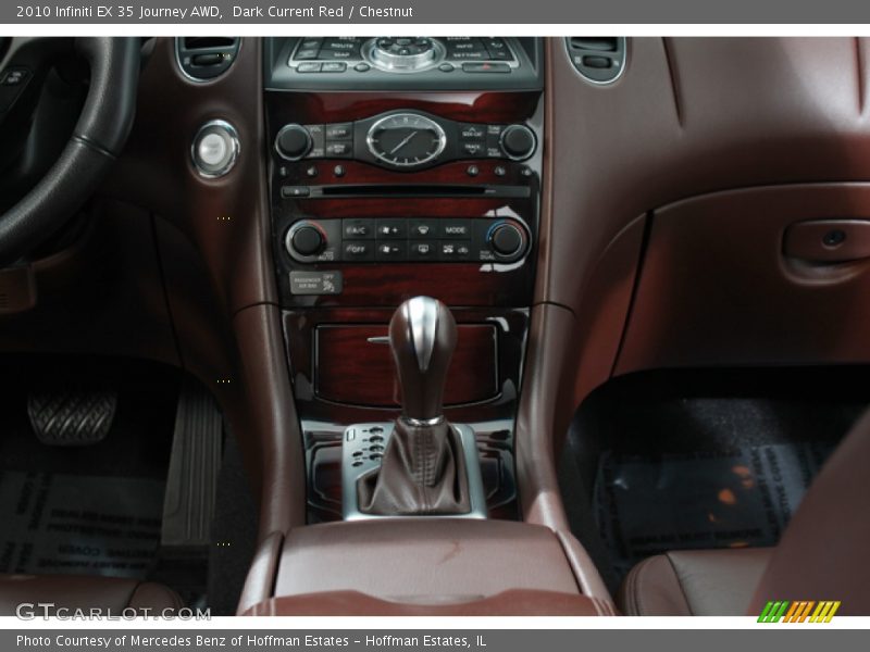 Controls of 2010 EX 35 Journey AWD