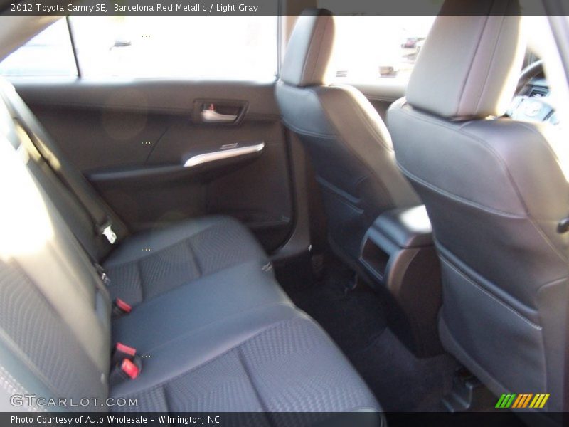 Barcelona Red Metallic / Light Gray 2012 Toyota Camry SE