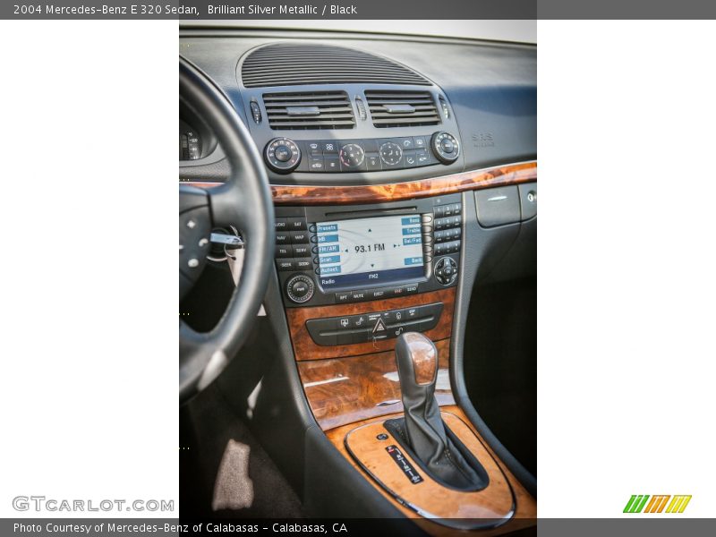 Controls of 2004 E 320 Sedan