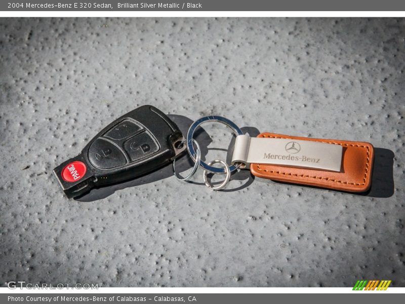 Keys of 2004 E 320 Sedan