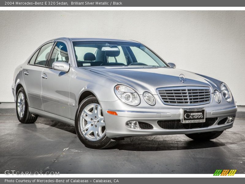 Front 3/4 View of 2004 E 320 Sedan