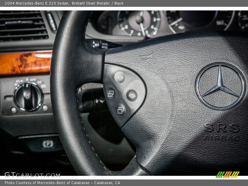 Controls of 2004 E 320 Sedan