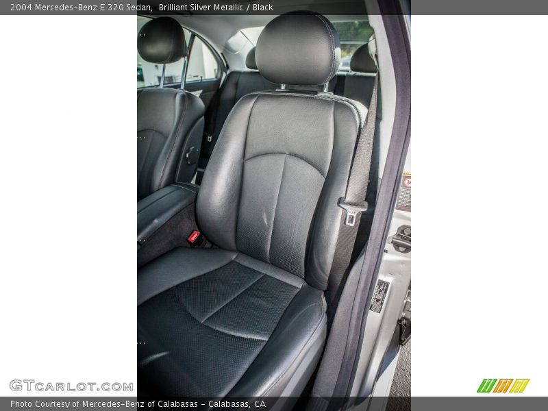 Front Seat of 2004 E 320 Sedan