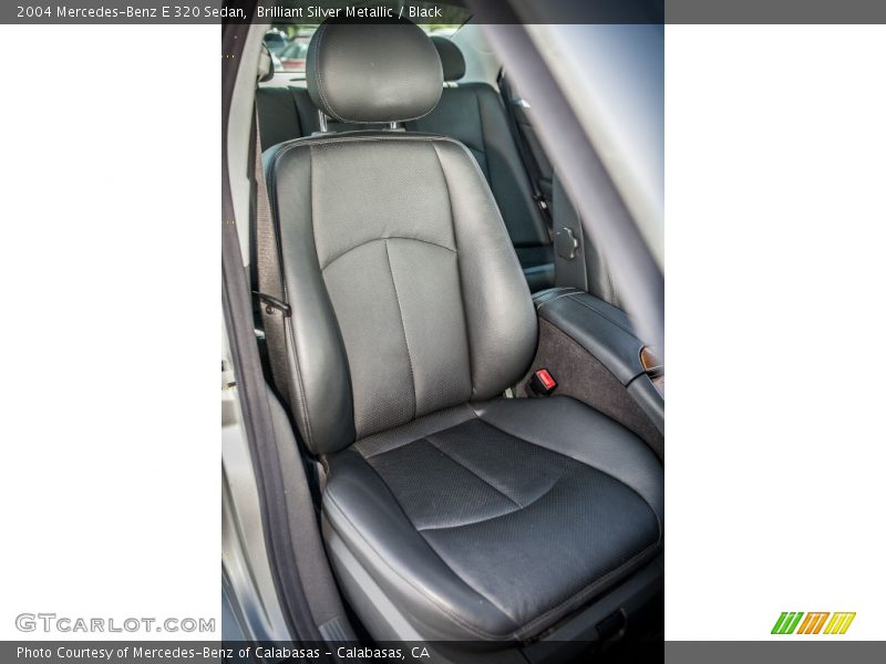 Front Seat of 2004 E 320 Sedan