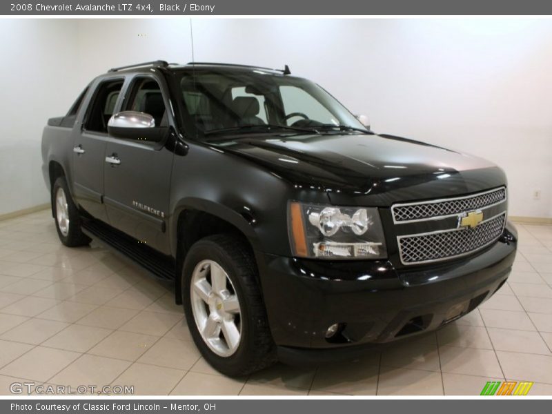 Black / Ebony 2008 Chevrolet Avalanche LTZ 4x4