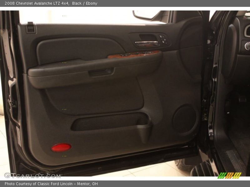 Black / Ebony 2008 Chevrolet Avalanche LTZ 4x4