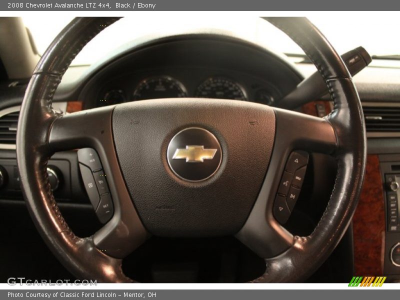 Black / Ebony 2008 Chevrolet Avalanche LTZ 4x4