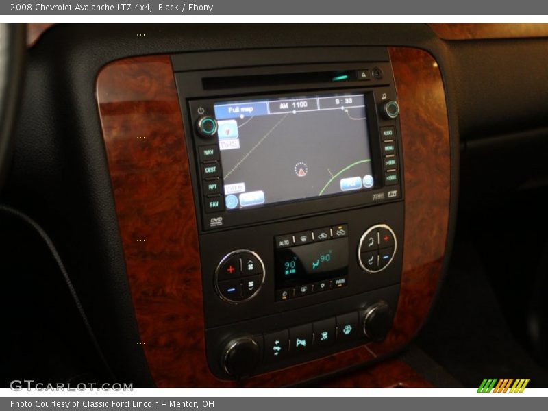 Black / Ebony 2008 Chevrolet Avalanche LTZ 4x4