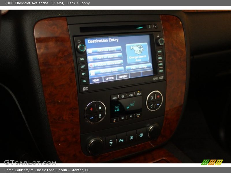 Black / Ebony 2008 Chevrolet Avalanche LTZ 4x4