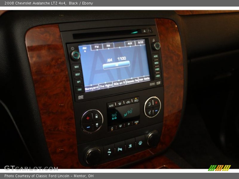 Black / Ebony 2008 Chevrolet Avalanche LTZ 4x4