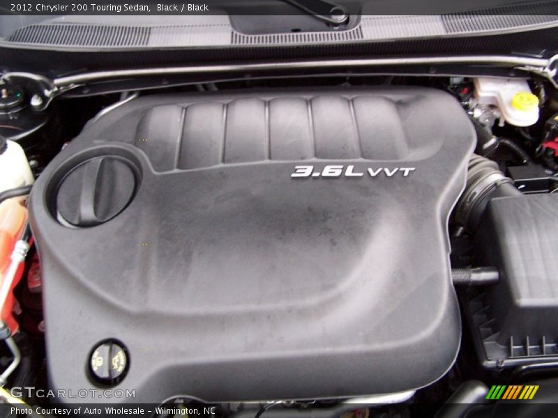 Black / Black 2012 Chrysler 200 Touring Sedan