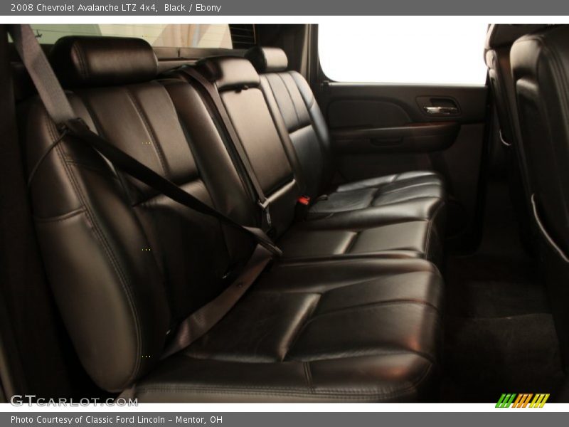 Black / Ebony 2008 Chevrolet Avalanche LTZ 4x4