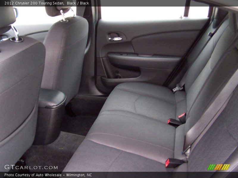 Black / Black 2012 Chrysler 200 Touring Sedan