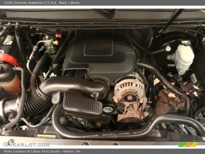 Black / Ebony 2008 Chevrolet Avalanche LTZ 4x4