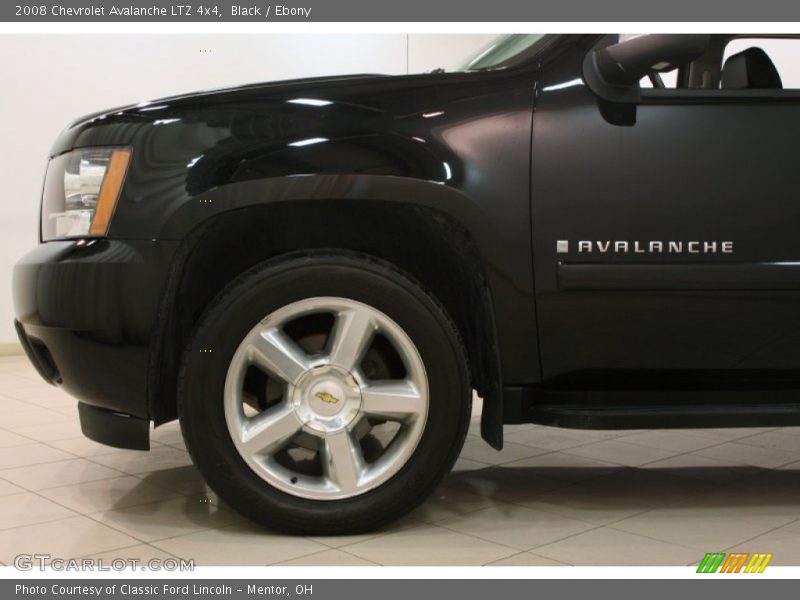 Black / Ebony 2008 Chevrolet Avalanche LTZ 4x4