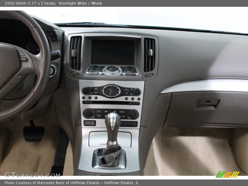 Moonlight White / Wheat 2009 Infiniti G 37 x S Sedan