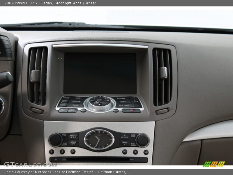 Moonlight White / Wheat 2009 Infiniti G 37 x S Sedan