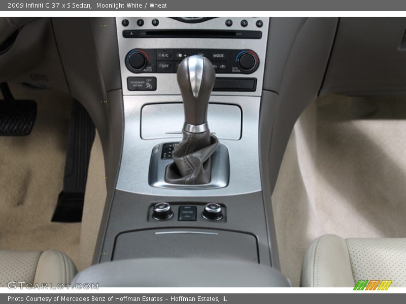 Moonlight White / Wheat 2009 Infiniti G 37 x S Sedan