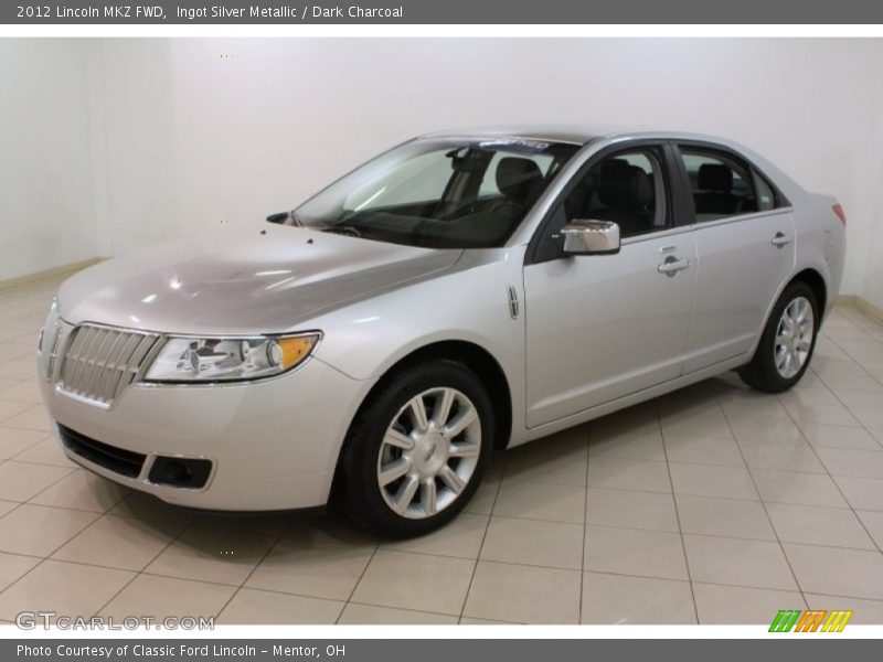 Ingot Silver Metallic / Dark Charcoal 2012 Lincoln MKZ FWD