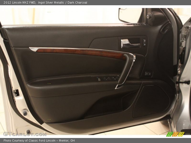 Ingot Silver Metallic / Dark Charcoal 2012 Lincoln MKZ FWD