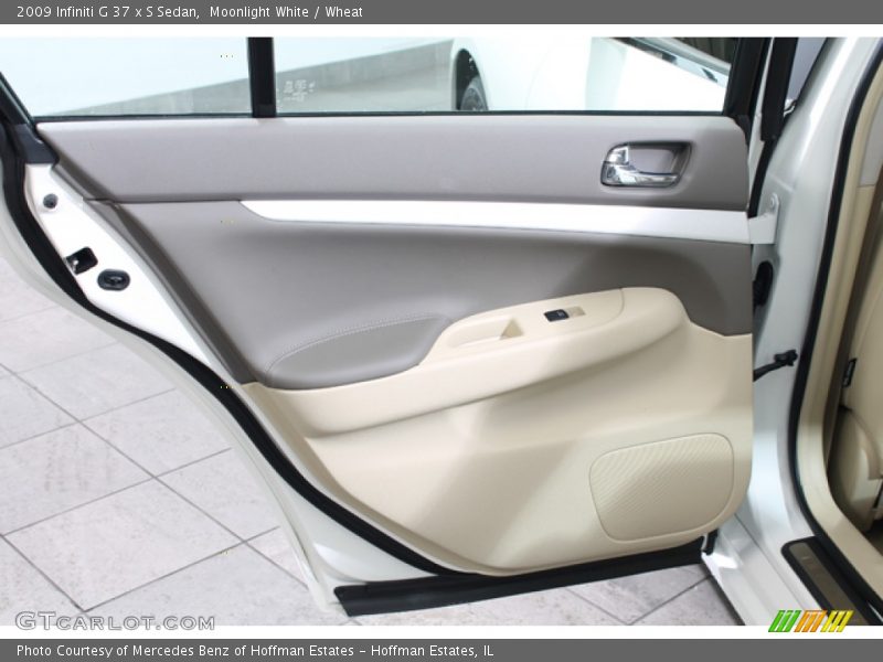 Moonlight White / Wheat 2009 Infiniti G 37 x S Sedan