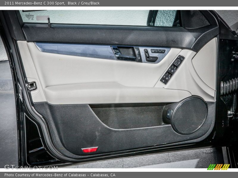 Black / Grey/Black 2011 Mercedes-Benz C 300 Sport