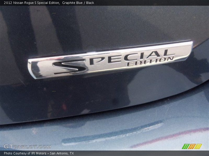Graphite Blue / Black 2012 Nissan Rogue S Special Edition