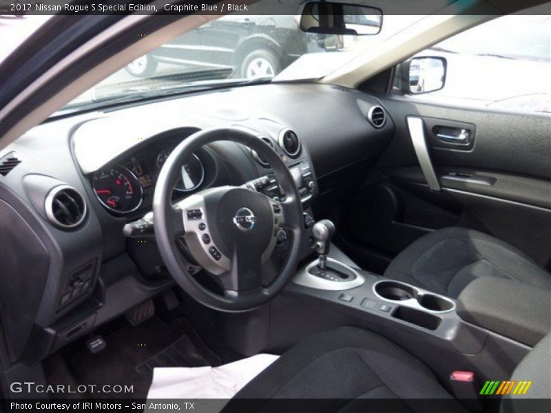 Graphite Blue / Black 2012 Nissan Rogue S Special Edition