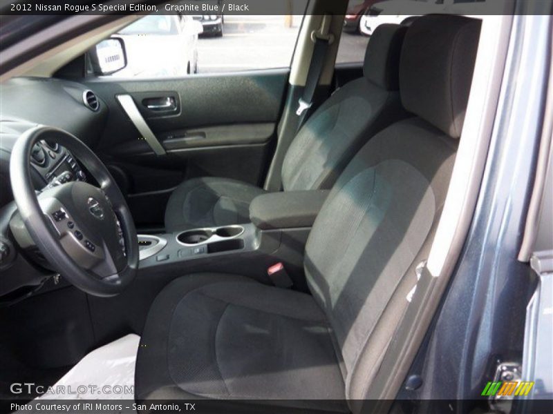 Graphite Blue / Black 2012 Nissan Rogue S Special Edition