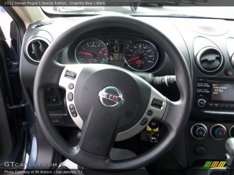 Graphite Blue / Black 2012 Nissan Rogue S Special Edition
