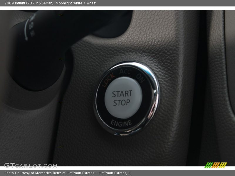 Moonlight White / Wheat 2009 Infiniti G 37 x S Sedan