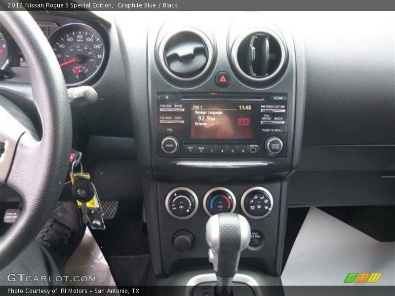 Graphite Blue / Black 2012 Nissan Rogue S Special Edition