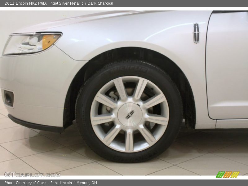 Ingot Silver Metallic / Dark Charcoal 2012 Lincoln MKZ FWD
