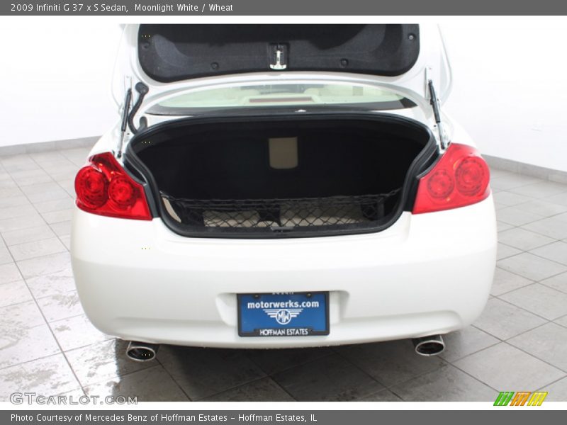 Moonlight White / Wheat 2009 Infiniti G 37 x S Sedan