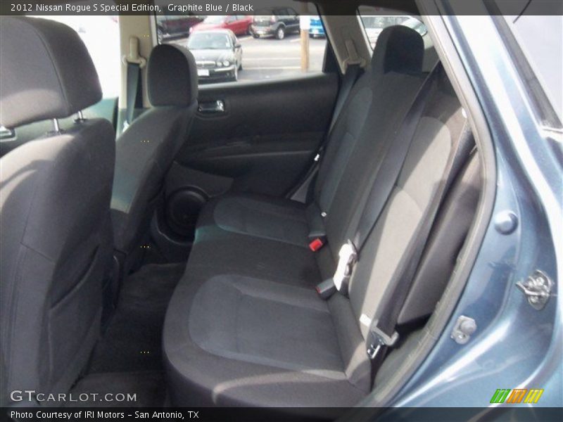 Graphite Blue / Black 2012 Nissan Rogue S Special Edition